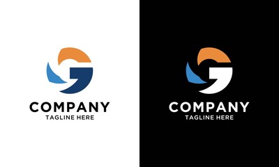 Letter G logo icon design element template