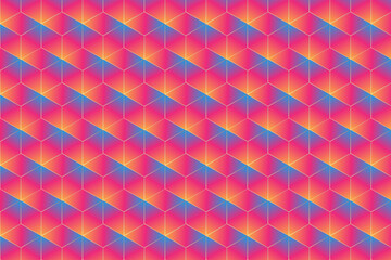 Box rainbow pattern colorful Background