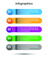 Infographics banners for web layout.