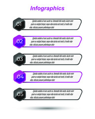 Infographics banners for web layout.
