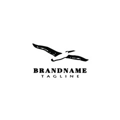 bird logo icon design template vector illustration