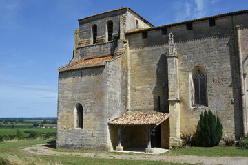 Eglise Saint-Pierre de Pujols, Gironde, France