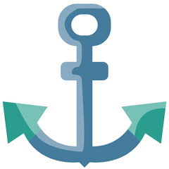 anchor flat icon