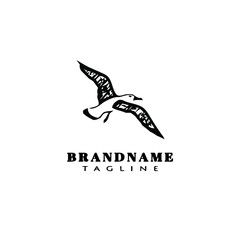 bird logo icon design template vector illustration