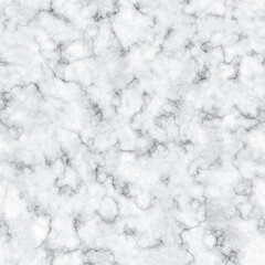 The luxury white marble texture background in a seamless pattern. Realistic stone floor pattern.