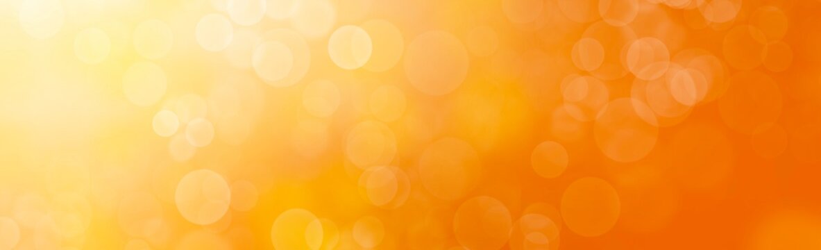 Abstract Summer Orange color  smooth background with light bokeh ,Nature clear backgrounds in the morning