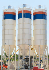 Concrete mixing plants