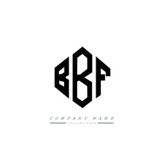 BBF letter logo design with polygon shape. BBF polygon logo monogram. BBF cube logo design. BBF hexagon vector logo template white and black colors. BBF monogram, BBF business and real estate logo. 