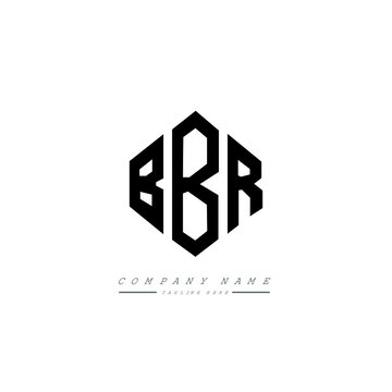 BBR letter logo design with polygon shape. BBR polygon logo monogram. BBR cube logo design. BBR hexagon vector logo template white and black colors. BBR monogram, BBR business and real estate logo. 