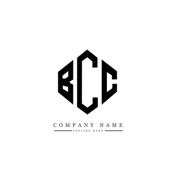 BCC letter logo design with polygon shape. BCC polygon logo monogram. BCC cube logo design. BCC hexagon vector logo template white and black colors. BCC monogram, BCC business and real estate logo. 