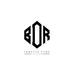 BDR letter logo design with polygon shape. BDR polygon logo monogram. BDR cube logo design. BDR hexagon vector logo template white and black colors. BDR monogram, BDR business and real estate logo. 