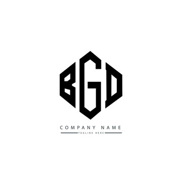 BGD letter logo design with polygon shape. BGD polygon logo monogram. BGD cube logo design. BGD hexagon vector logo template white and black colors. BGD monogram, BGD business and real estate logo. 