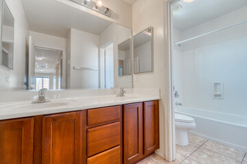 modern bathroom interior
