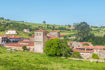 beautiful streets of santillana del mar, Spain