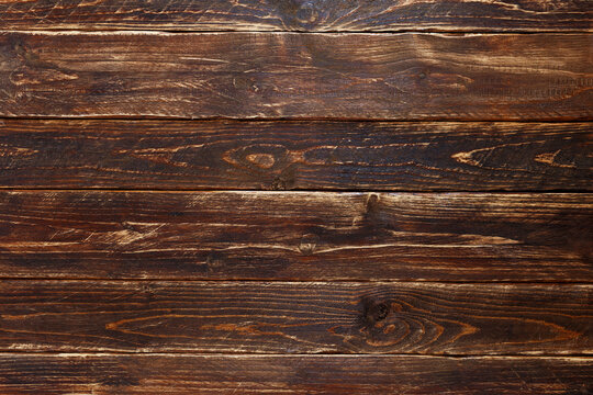 Wood background or texture.Vintage brown wood backdrop texture. Old painted wood wall. Blank space copy paste