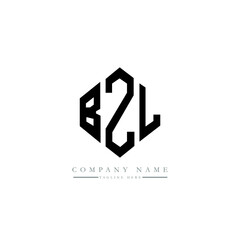 BZL letter logo design with polygon shape. BZL polygon logo monogram. BZL cube logo design. BZL hexagon vector logo template white and black colors. BZL monogram, BZL business and real estate logo. 