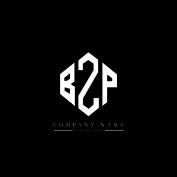 BZP letter logo design with polygon shape. BZP polygon logo monogram. BZP cube logo design. BZP hexagon vector logo template white and black colors. BZP monogram, BZP business and real estate logo. 