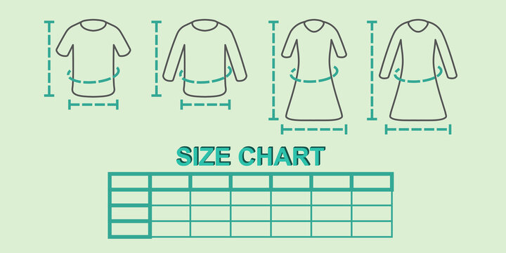 Clothes Size Chart Images – Browse 15,496 Stock Photos, Vectors