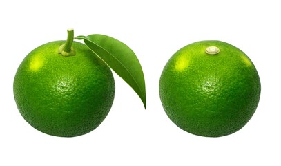 すだち 酢橘 スダチ イラスト リアル 葉