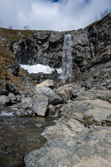 Waterfall in Lapland