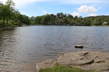 Nature reserve R&aring;dasj&ouml;n in M&ouml;lndal, Gothenburg Sweden