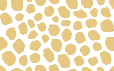 Abstract modern giraffe seamless pattern. Animals trendy background. Colorful decorative vector stock illustration for print, card, postcard, fabric, textile. Modern ornament of stylized skin