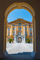 Eingangsbereich zum Stift Melk in der Wachau - &Ouml;sterreich