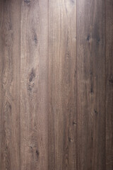 Dark laminate floor background texture.   Wooden laminate floor or wood wall
