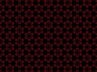Beautiful simple red seamless pattern