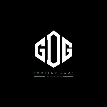 GDG letter logo design with polygon shape. GDG polygon logo monogram. GDG cube logo design. GDG hexagon vector logo template white and black colors. GDG monogram, GDG business and real estate logo. 