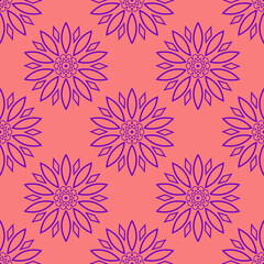 Vector geometric seamless patterns collection. 