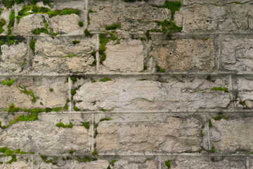 Texture of a stone wall. Old castle stone wall texture background. Stone wall as a background or texture. Part of a stone wall, for background or texture.