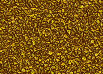 background of gold shiny stones