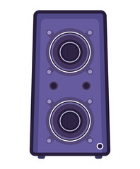 Obraz premium musical speaker device