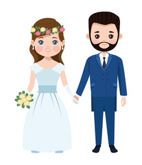 wedding elegants couple