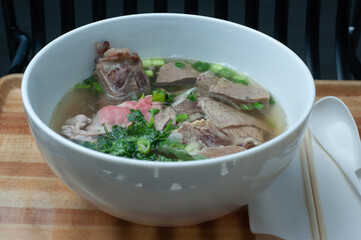 Vietnamese Pho noodle soup