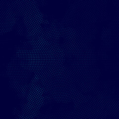 Abstract Modern Background with Halftone Element and Blue Color