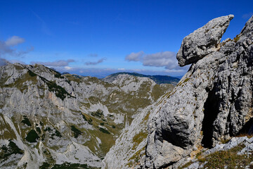 View from Savin Kuk, National Park Durmitor, Montenegro.