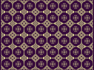 seamless vector background Black and white,texture Geometric fabric Vector oriental,pattern Abstract geometric,pattern embroidery style fabric Vector,illustration embroidery,style fabric Vector textur