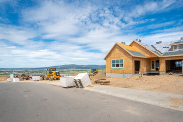 A new hilltop subdivision of new construction homes overlooking the Spokane Valley and Liberty Lake.