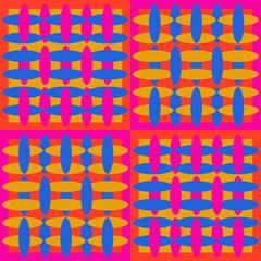 MULTICOLOR BACKGROUND - Pink, yellow, blue and orange
