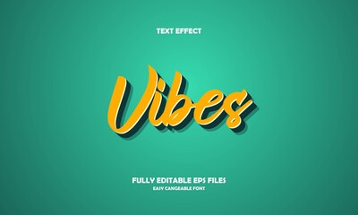 vibes style text effect