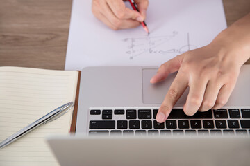 Receive education via computer