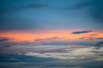 sunset sky background