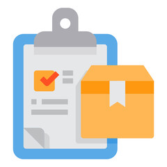 Checklist flat icon