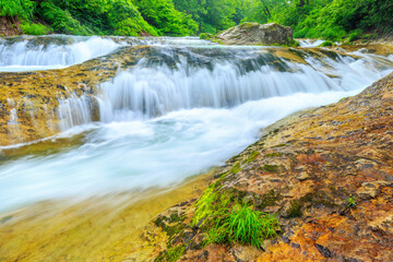 waterfall in the forest