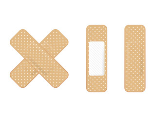 Adhesive bandage elastic medical plasters set