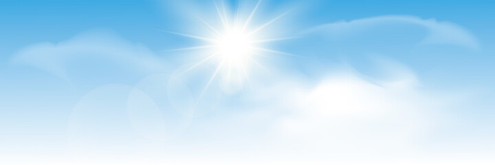 Obraz premium Vector transparent sunlight special lens flare light effect.