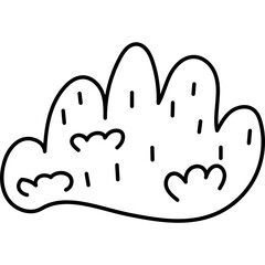 bush line icon