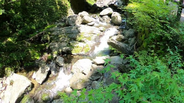 大阪　箕面川の大滝